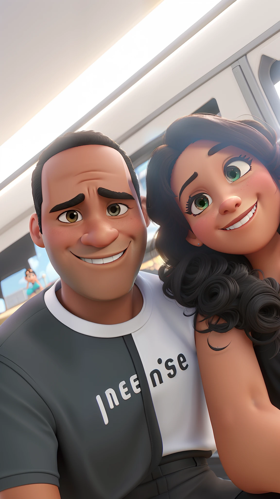 CASAL NEGRO ESTILO DINEY PIXAR. ALTA QUALIDADE MELHOR QUALIDADE