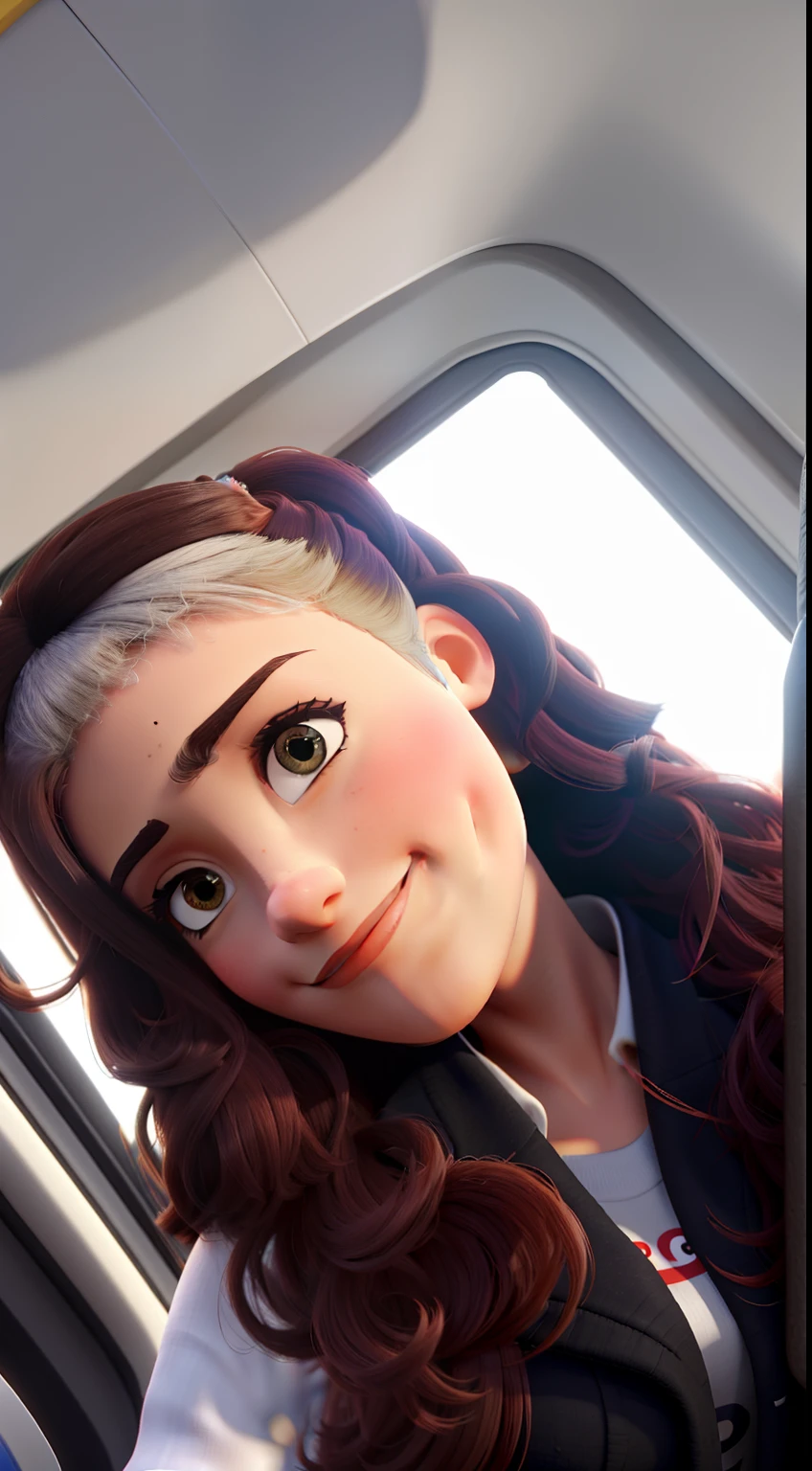 menina,cabelos  cacheados,de pele clara