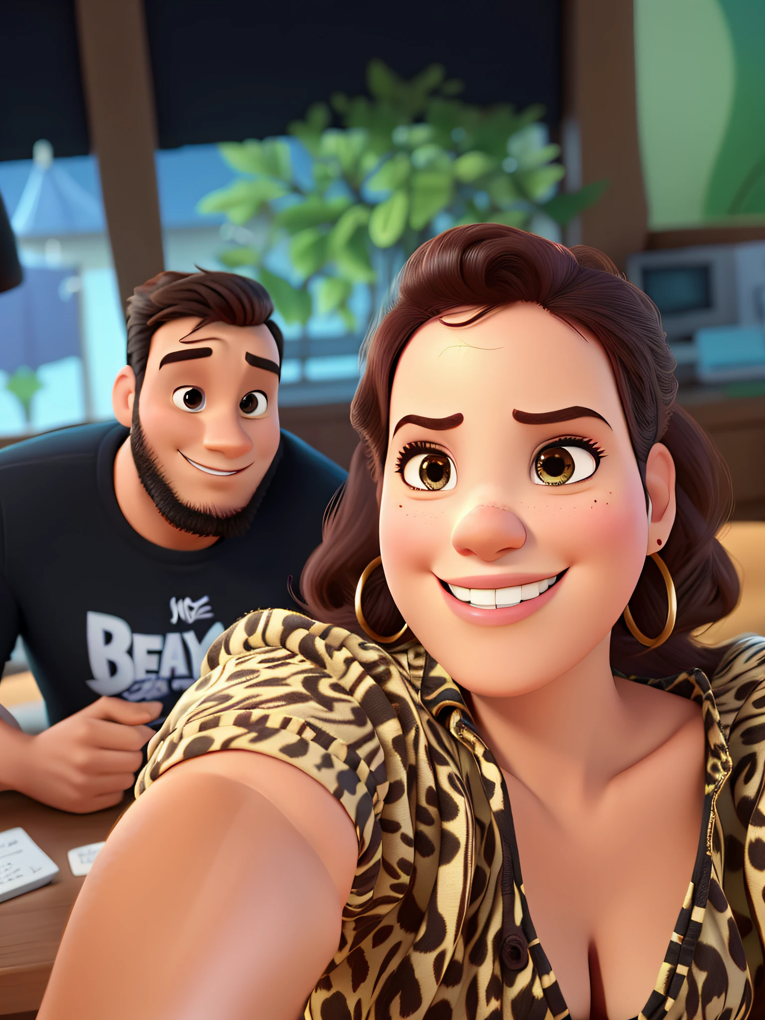 casal estilo disney pixar, alta qualidade, melhor qualidade