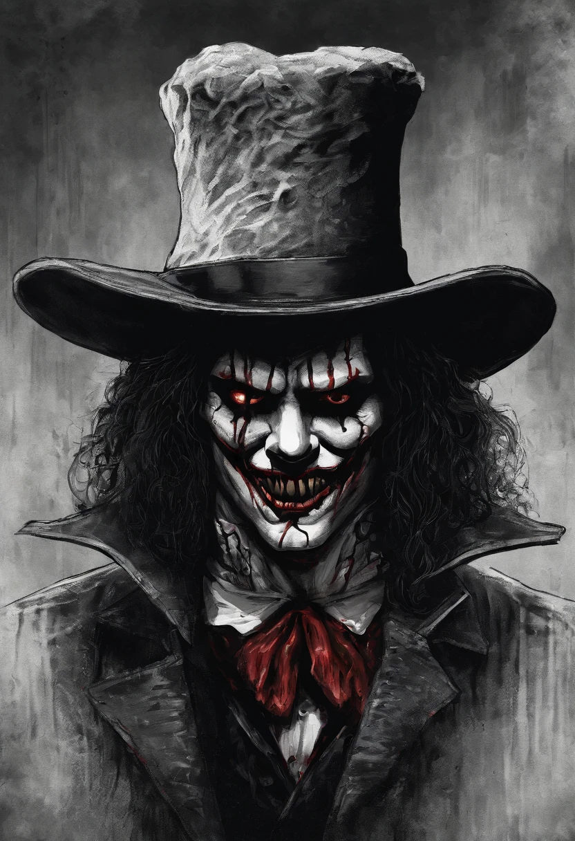 ultra-detailed, dark theme, dark, horror, eyes covered, morbid, ominous, solo, 1boy, male focus, alucard, tongue, smile, dark, evil smile, blood, lightly blurry, film portrait photography, 35mm film, filmg, <lora:STYLE_FilmG3:0.25> <lora:improve_backgrounds:0.2> <lora:HorrorBundleAI:0.4> <lora:STYLE_LowRA:0.3> <lora:alucardserasintegra:0.8>