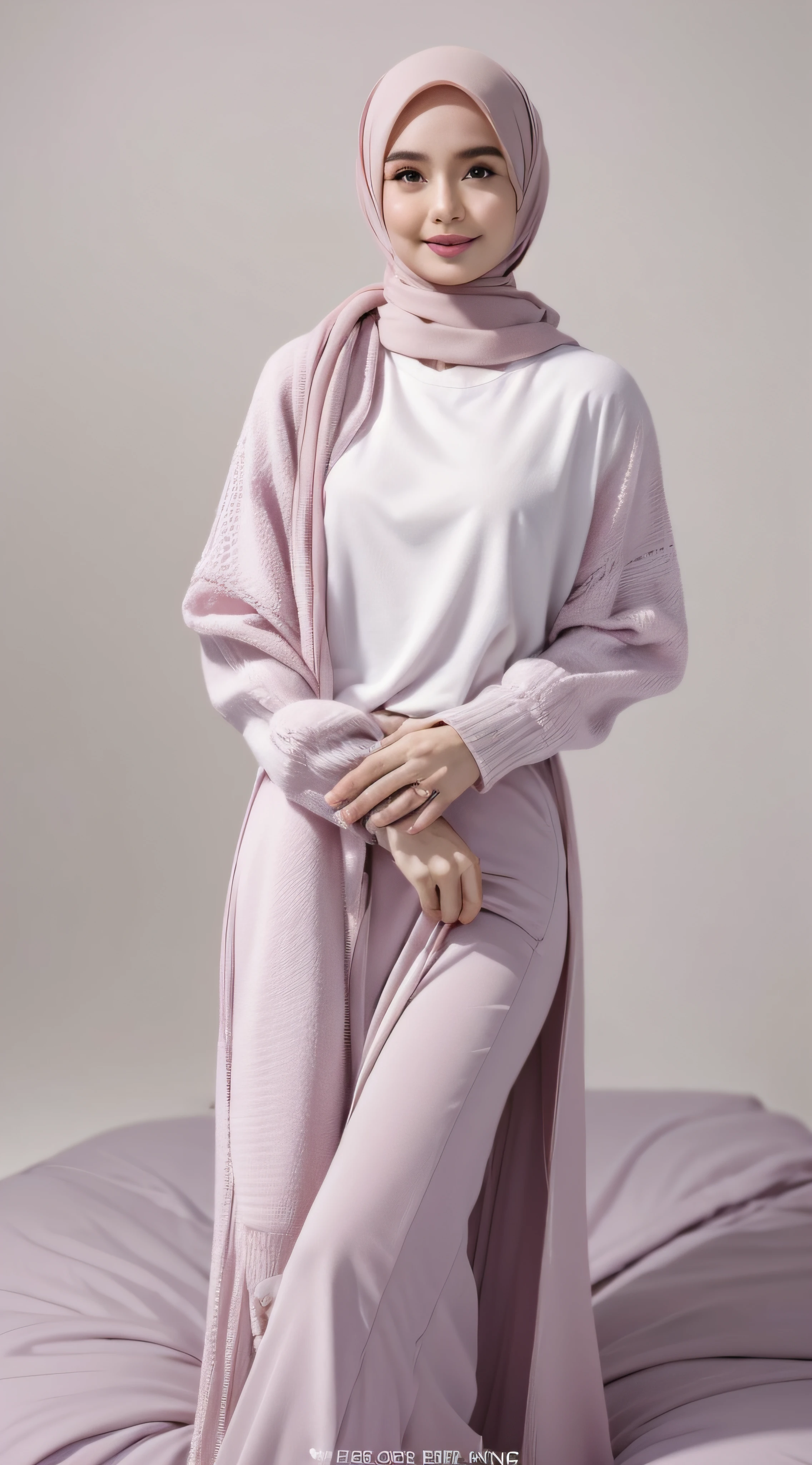 ((best quality)), ((masterpiece)), ((realistic)), ((full body)), 12-year-old girl, girl wear hijab, cute face, mesmerizing blue eyes, extremely detailed, white skin tone, fit body, skin with pores, potrait, wearing hijab, fat vagina, cameltoe, tight thighs, wearing jumpsuit, wearing pink shoes, fit body, view from side, walking in park, shallow depth of field