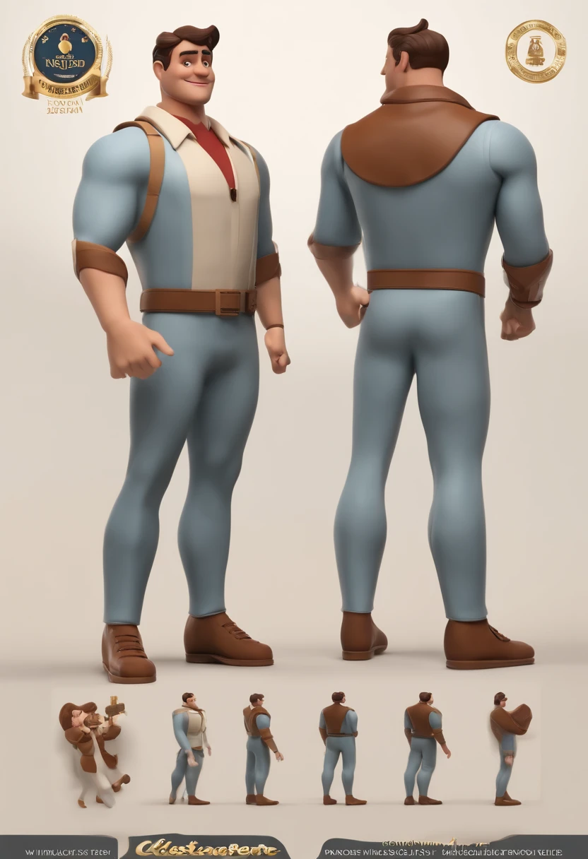 Personagem de desenho animado de um homem usando jaleco branco e estetoscopio no ombro e uma camisa azul, um personagem animado, Caractere estilizado, animation style rendering, 3D estilizado, Arnold Maya render, 3 d render stylized, toon render keyshot, Personagem 3D, Personagem 3D, 3d rendering stylized, 3 d character render, personagem de desenho animado, Personagem de close up, Pose de personagem, (Estilo Pixar) (master part:1.2) (Bokeh) (best quality) (pele detalhada) (textura detalhada) (8k) (argila) (Cinematic lighting) (foco nítido,Senta e vaza a parte superior do corpo