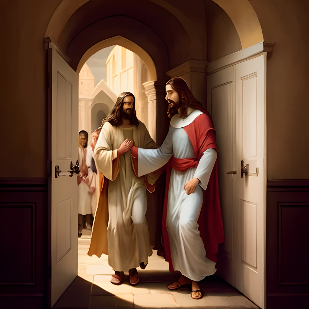 Jesus Welcoming Me Back After I Had Strayed From His Presence.