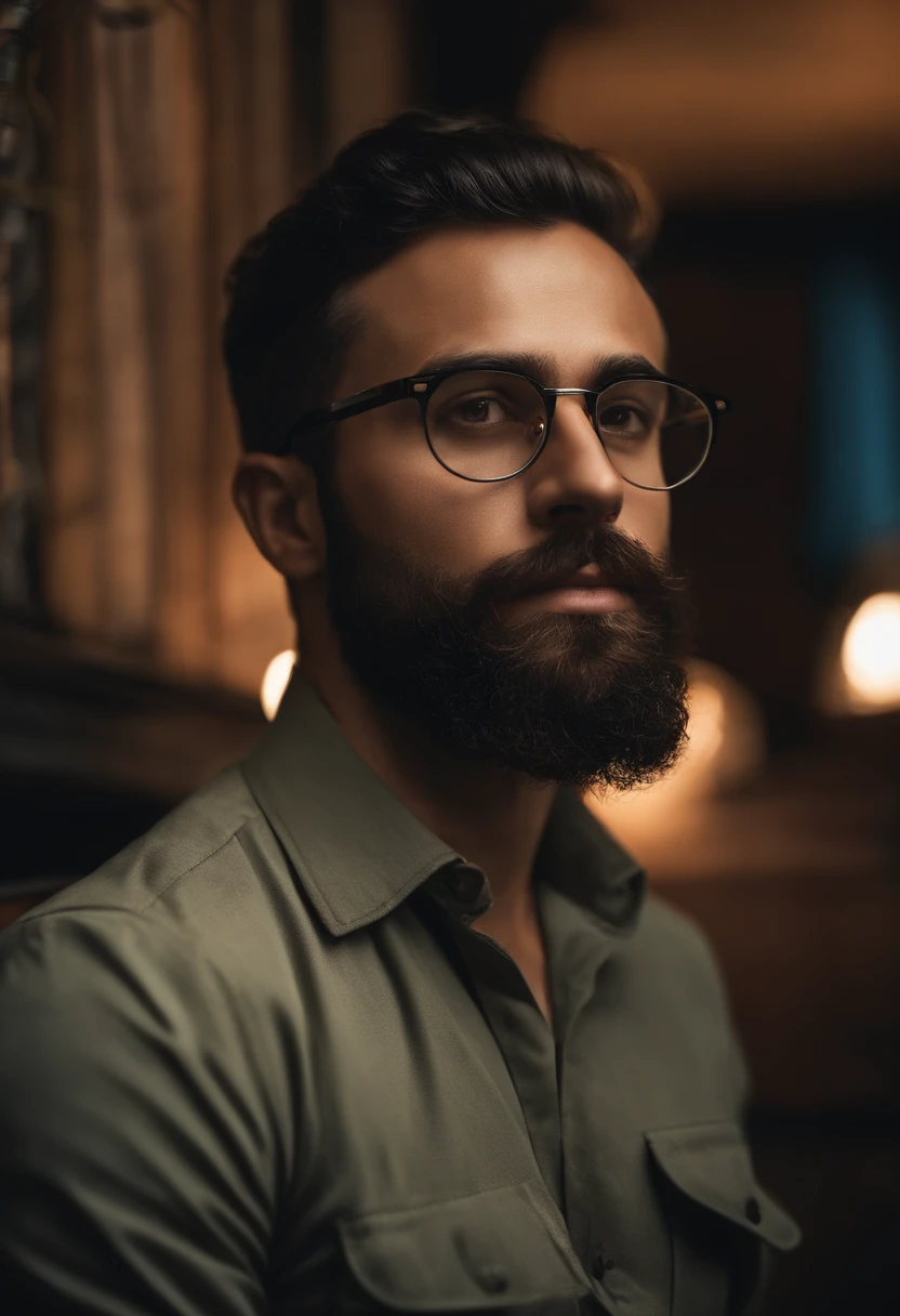 Man with beard and glasses sitting in a room, imagem de perfil, foto do perfil, Postagem no Reddit, foto de perfil 1024px, Foto de perfil, Reddit, (SFW) seguro para o trabalho, foto ao lado, foto de perfil, imagem do avatar, imagem de qualidade muito baixa, foto de perfil headshot, foto de perfil, usando um adesivo sobre um olho