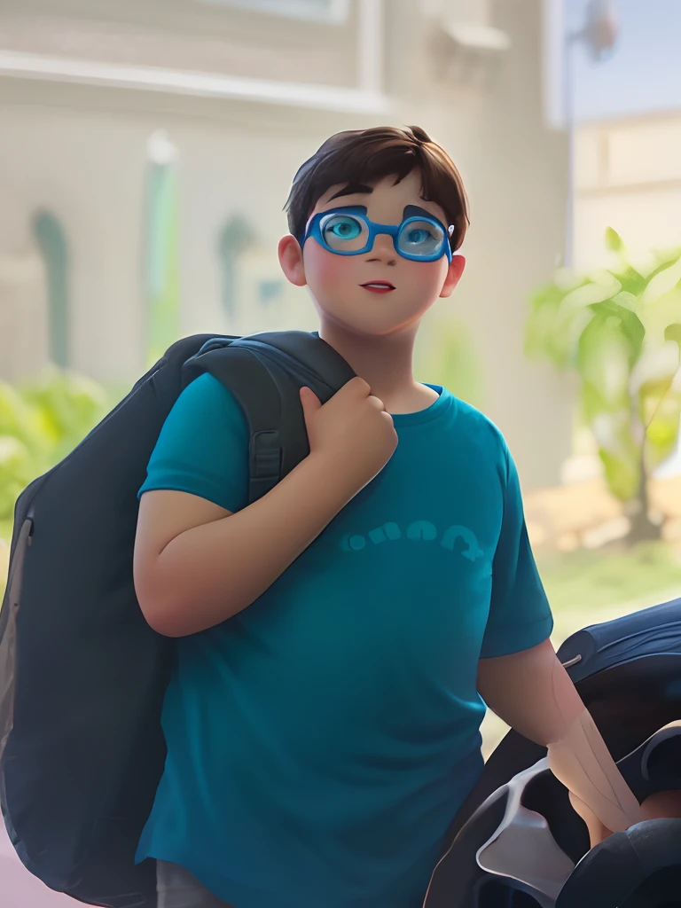 Child in Disney Pixar style, alta qualidade, melhor qualidade.