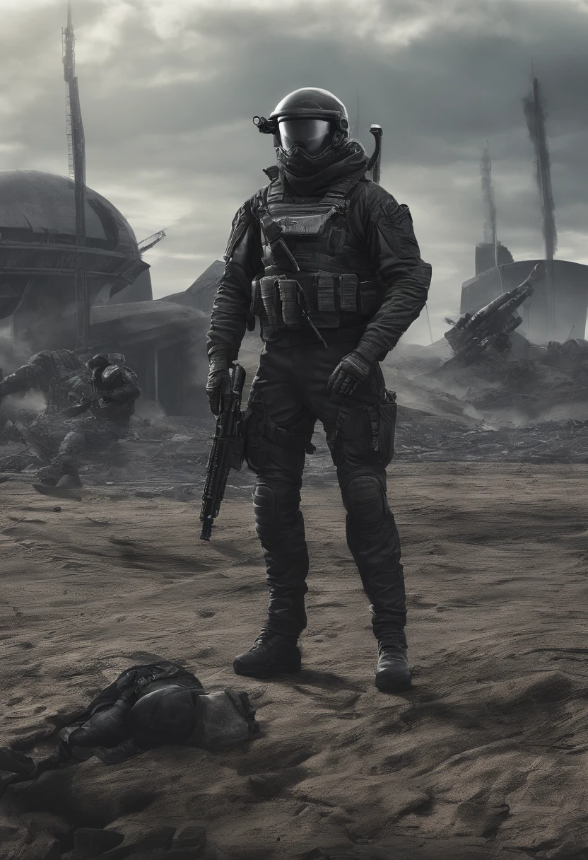 scenecy, Alien vs. Guerra dos Humanos, Alien Soldiers, Sobreviventes