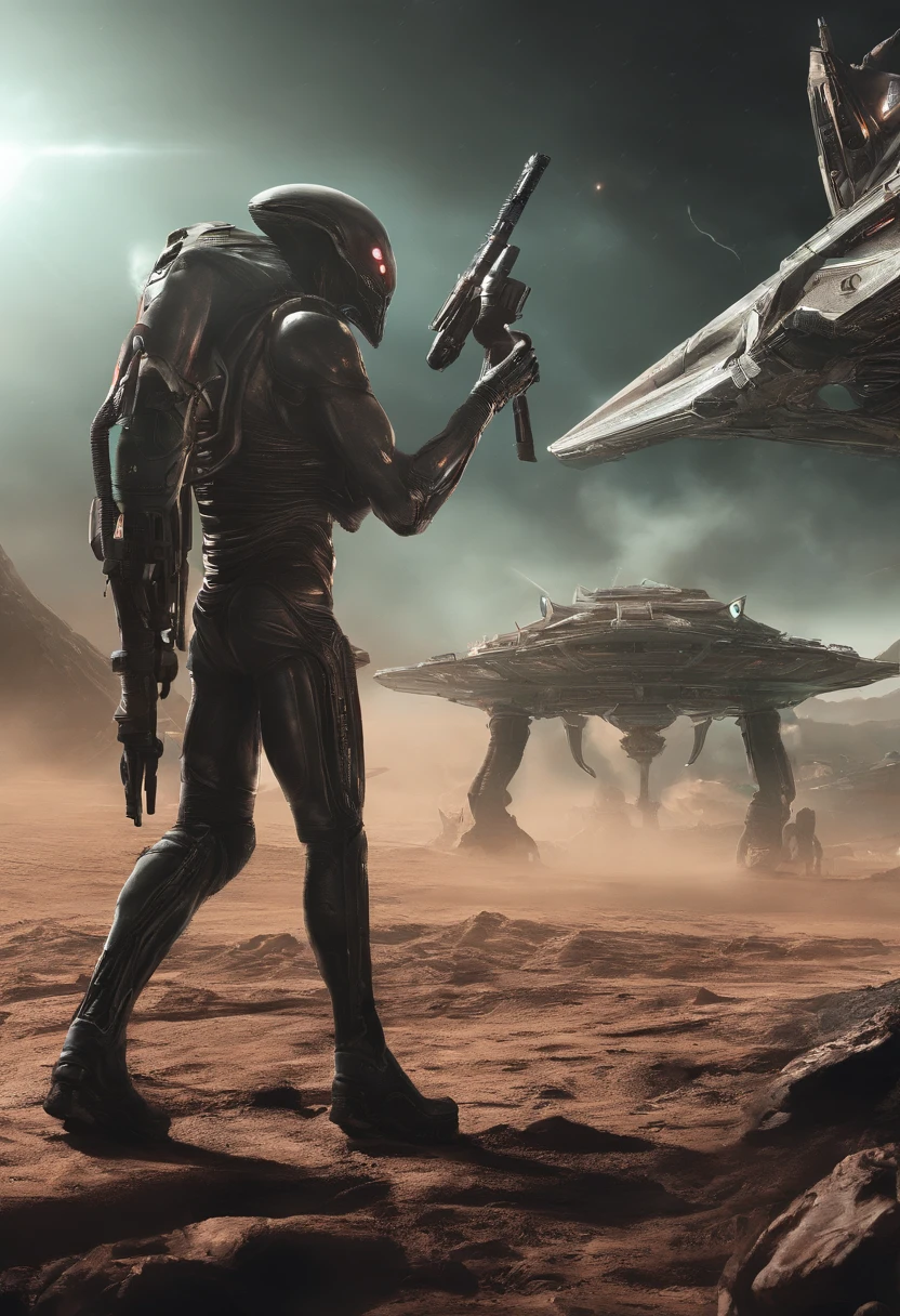 scenecy, Alien vs. Guerra dos Humanos, Alien Soldiers, Sobreviventes
