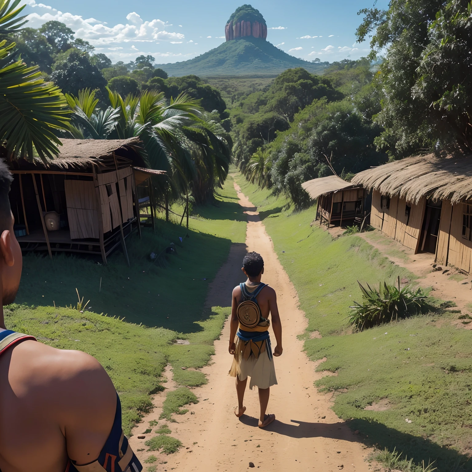 Welcome to the Tupi-Guarani Village! Our story begins in a land full of life and ancient traditions. Discover Kai's Incredible Adventures, A curious and courageous young indigenous man, that will take us on an exciting journey through their culture and education.
