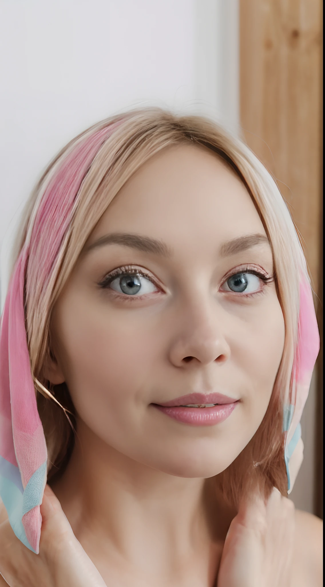 (Pièce maîtresse : 1.2), Rétro mystérieux, d’une beauté envoûtante, masque lapin doré détaillé coloré, longue cape transparent fluide, motifs brodés d’or, plumes, soie, drapé, petite Lingerie portée, bonbons, faiblement éclairé, éclairage de mauvaise humeur, décor de studio photo professionnel