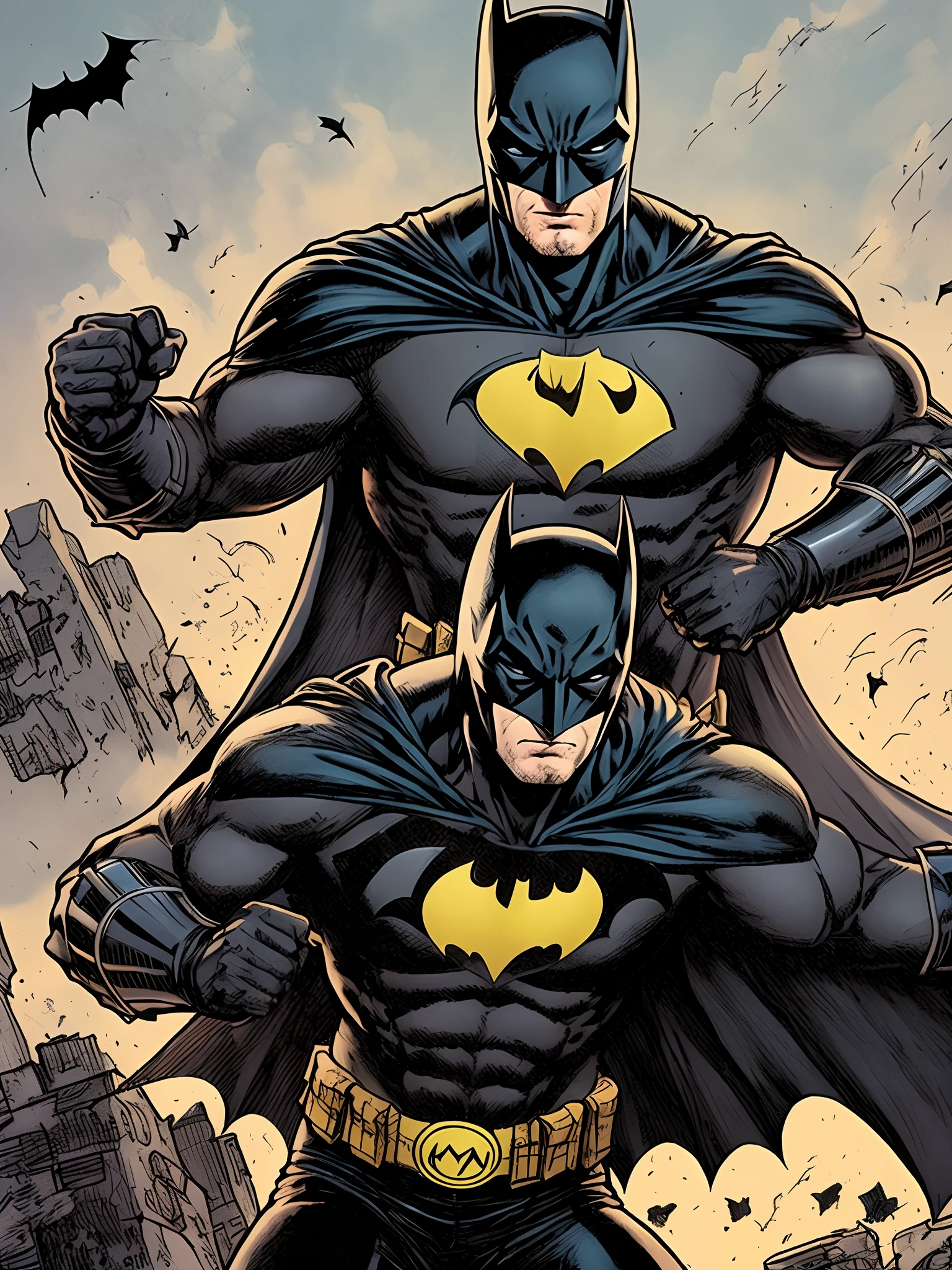 batman doing cocain