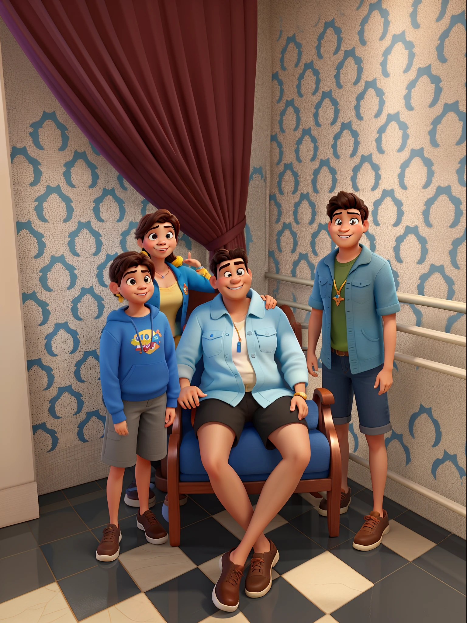 uma familia disney pixar, alta qualidade, melhor qualidade