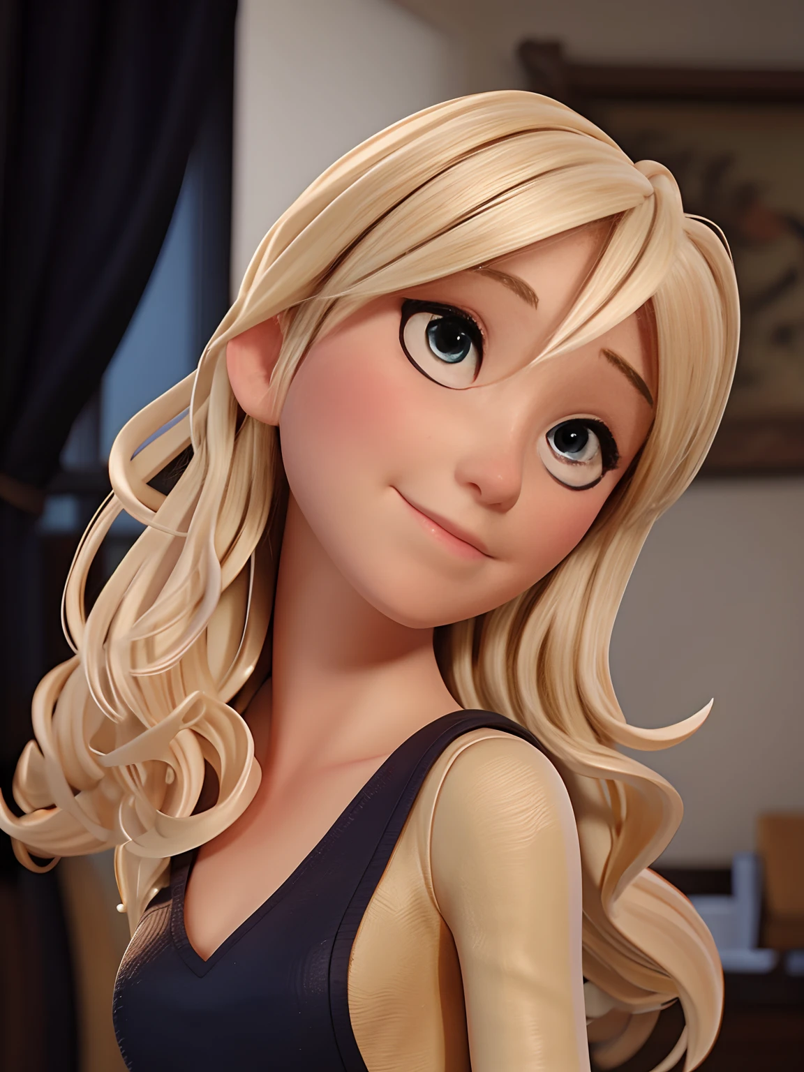 Blond woman