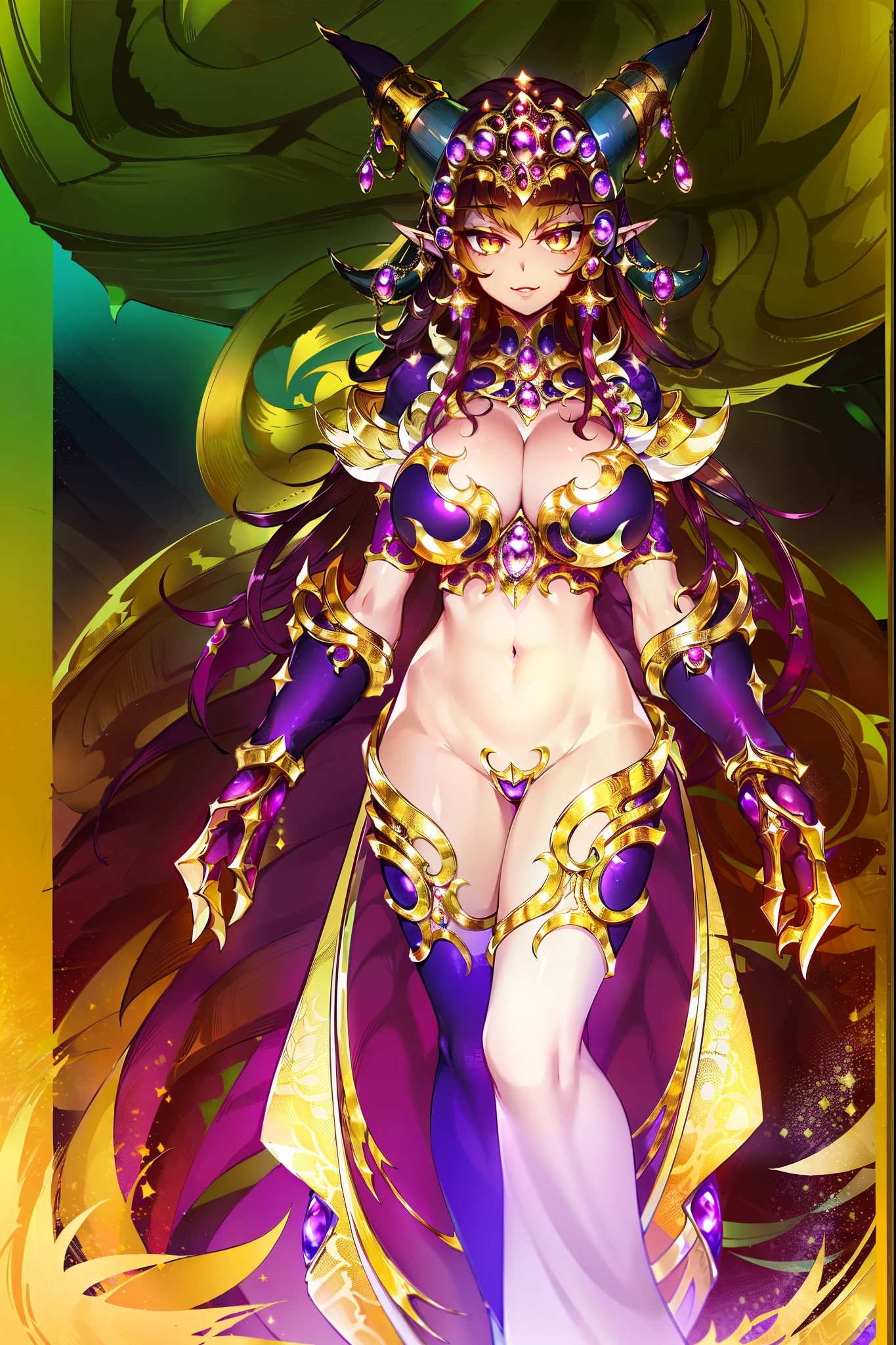 wowalexstrasza bikini,smile,female,fantasy goddess,there is a cartoon picture of a woman with a very large breast, glowing angelic being, glowing holy aura, inspired by Luma Rouge, the non-binary deity of spring, ethereal rainbow nimbus, the butterfly goddess of fire, inspired by Marie Angel, glowing aura around her, astral fairy, as the goddess of the sun, “uwu the prismatic person, big breast, happy, beautiful eyes, , full body, walking, long robe, long dre, catgirlss,, priestess ,holy, smile, long dress, brown hair, female,red eyes, black robe with stars symbolism, full body, flipflops,(best quality,4k,8k,highres,masterpiece:1.2),ultra-detailed,(:1.37),black robe with blue stars simbolism, girl with queen crown,beautiful detailed eyes,beautiful detailed lips,extremely detailed eyes and face,longeyelashes,golden crown adorned with diamonds,glowing blue stars on the robe,glittering pearls entwined in hair,royal purple backdrop,sparkling tiara,rich textures and fabrics,regal posture,confident expression,majestic aura,ethereal lighting,hauntingly beautiful atmosphere,elegant and magical,enchanted garden in the background,floating golden particles,subtle reflections on the crown,sublime tranquility,depth and mystery,sophisticated and regal,impeccable attention to detail,captivating and enchanting,ethereal and divine,fantasy-inspired artwork,dreamlike and surreal,celestial beauty and elegance,dark and mysterious,royal and majestic vibes,meticulous craftsmanship,vivid colors,whimsical and otherworldly., pants,sharpteeth ,black hair, cat ears, full body, smile, darkskinned-female, black hair, pants, caucasiene facial features, dark hair, pants , full dress,sharpteeth, smile,masterpiece, best quality,