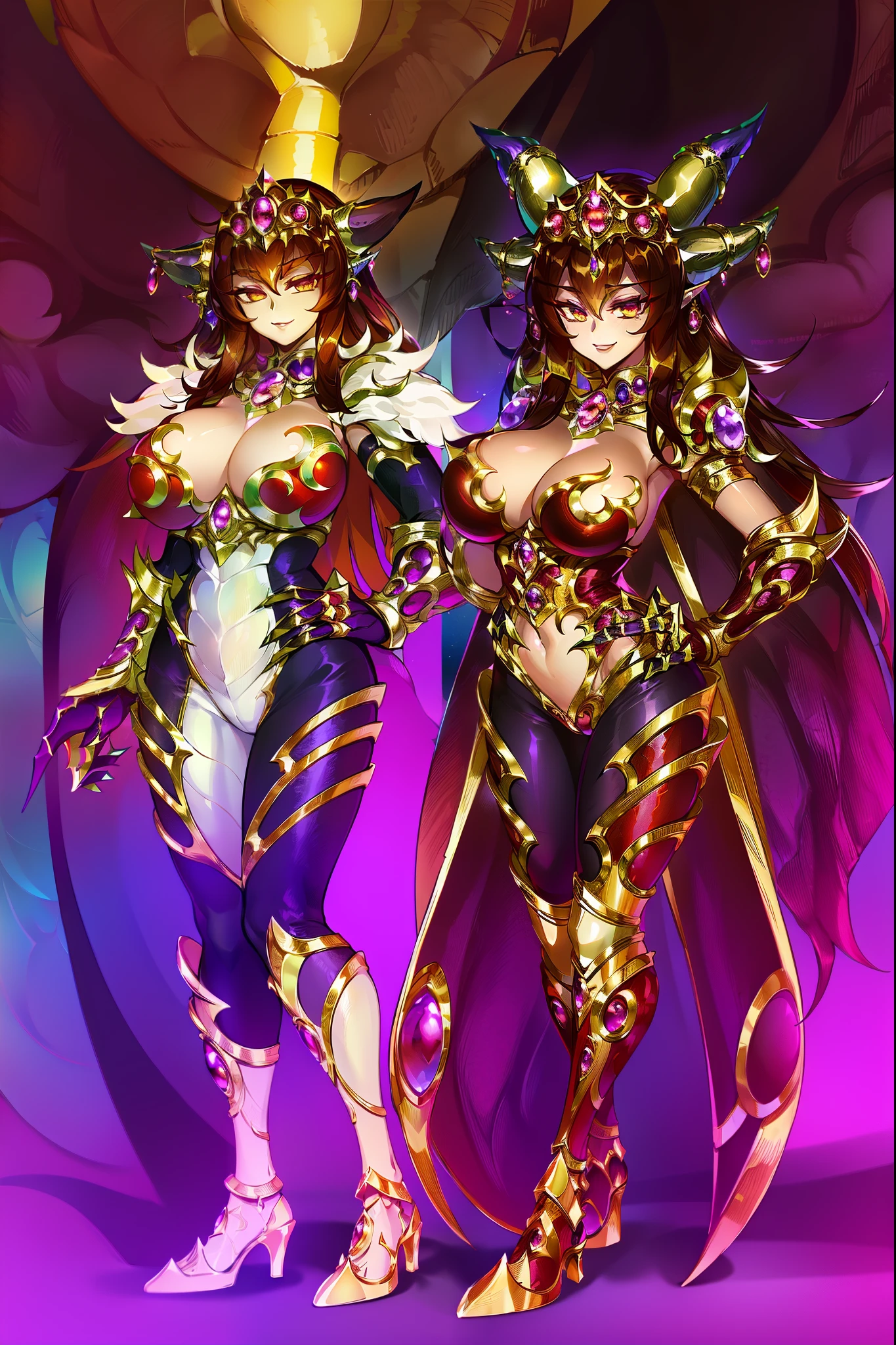 wowalexstrasza bikini,smile,female,fantasy goddess,there is a cartoon picture of a woman with a very large breast, glowing angelic being, glowing holy aura, inspired by Luma Rouge, the non-binary deity of spring, ethereal rainbow nimbus, the butterfly goddess of fire, inspired by Marie Angel, glowing aura around her, astral fairy, as the goddess of the sun, “uwu the prismatic person, big breast, happy, beautiful eyes, , full body, walking, long robe, long dre, catgirlss,, priestess ,holy, smile, long dress, brown hair, female,red eyes, black robe with stars symbolism, full body, flipflops,(best quality,4k,8k,highres,masterpiece:1.2),ultra-detailed,(:1.37),black robe with blue stars simbolism, girl with queen crown,beautiful detailed eyes,beautiful detailed lips,extremely detailed eyes and face,longeyelashes,golden crown adorned with diamonds,glowing blue stars on the robe,glittering pearls entwined in hair,royal purple backdrop,sparkling tiara,rich textures and fabrics,regal posture,confident expression,majestic aura,ethereal lighting,hauntingly beautiful atmosphere,elegant and magical,enchanted garden in the background,floating golden particles,subtle reflections on the crown,sublime tranquility,depth and mystery,sophisticated and regal,impeccable attention to detail,captivating and enchanting,ethereal and divine,fantasy-inspired artwork,dreamlike and surreal,celestial beauty and elegance,dark and mysterious,royal and majestic vibes,meticulous craftsmanship,vivid colors,whimsical and otherworldly., pants,sharpteeth ,black hair, cat ears, full body, smile, darkskinned-female, black hair, pants, caucasiene facial features, dark hair, pants , full dress,sharpteeth, smile,masterpiece, best quality,
