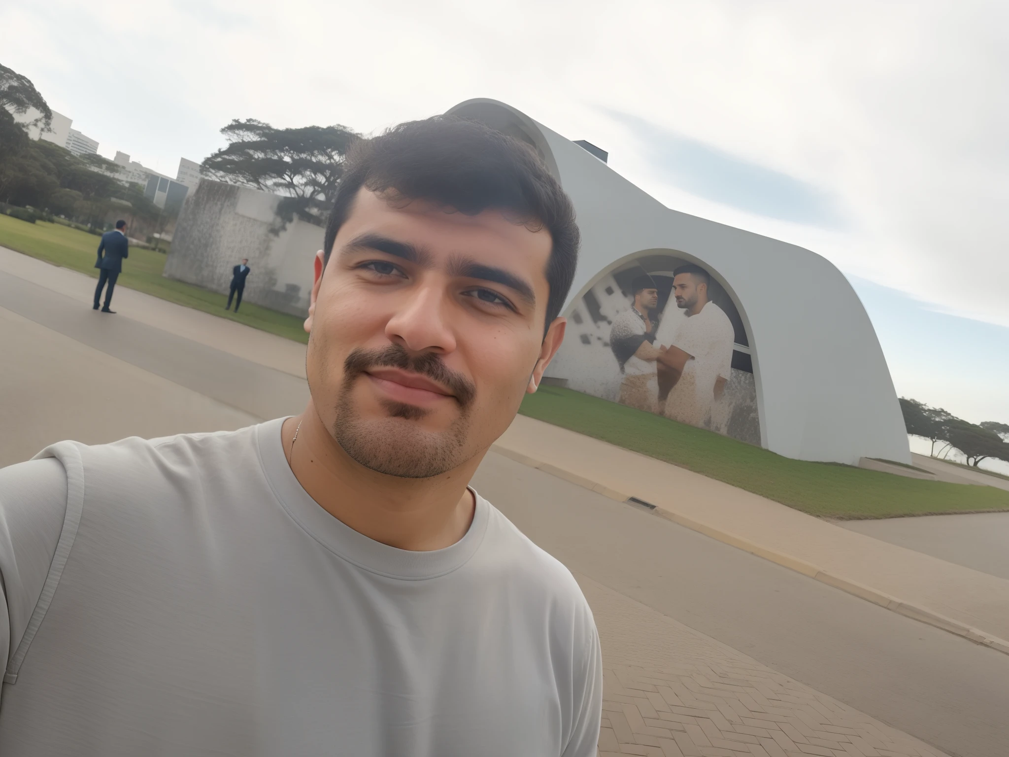 there is a man that is standing in front of a building, david rios ferreira, foto realista, 8k selfie photograph, photo taken in 2 0 2 0, edu souza, Simon Hollosy, a photo of a man, in sao paulo, photo of a man, photo from 2022, icaro carvalho, profile image, avatar image