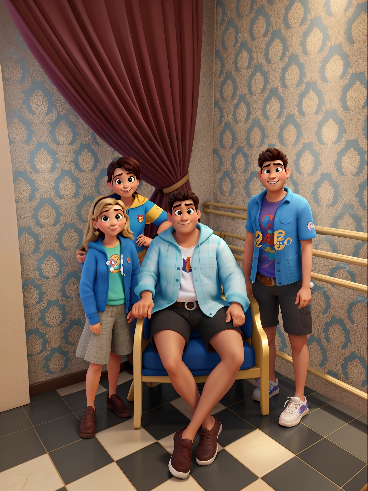 uma familia disney pixar, alta qualidade, melhor qualidade