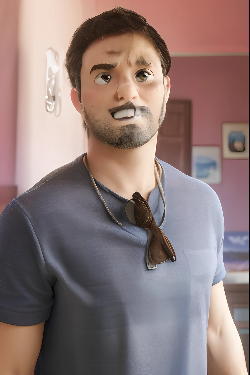 crie um banner no estilo Pixar.