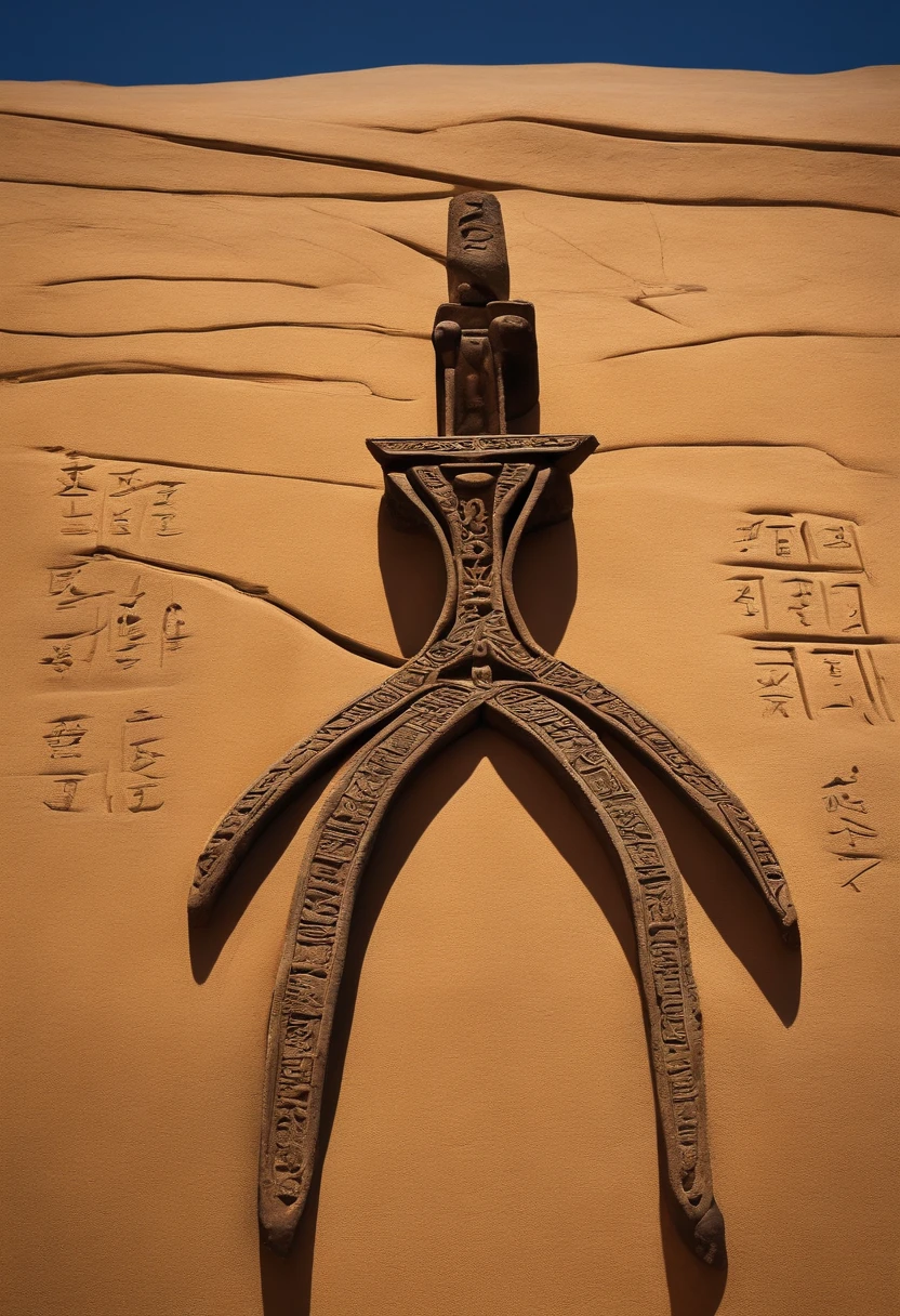 What are the lines of the oracle bone inscribed?？