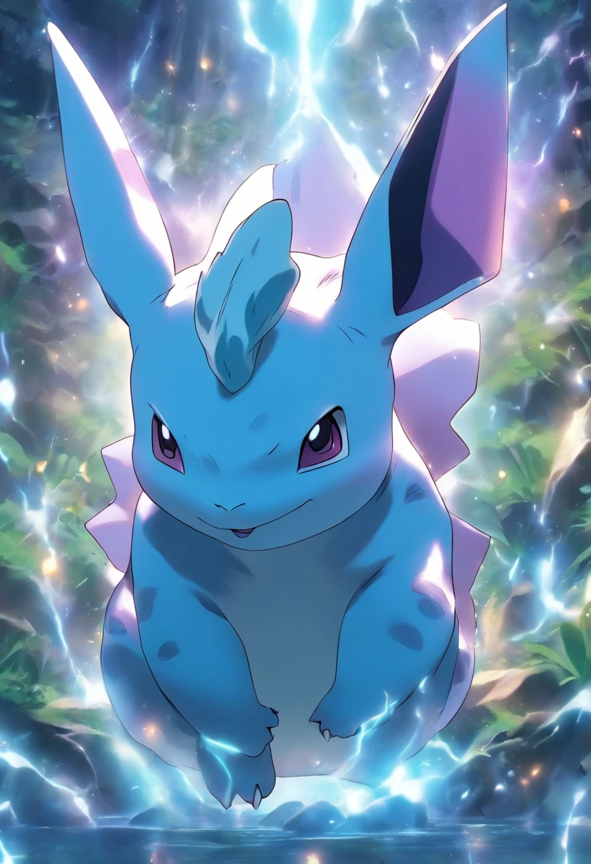 Nidoran tiene un auricular,the highest picture quality,Cinematic Texture,Una obra maestra,tmasterpiece,horizontal, fondos de pantallak