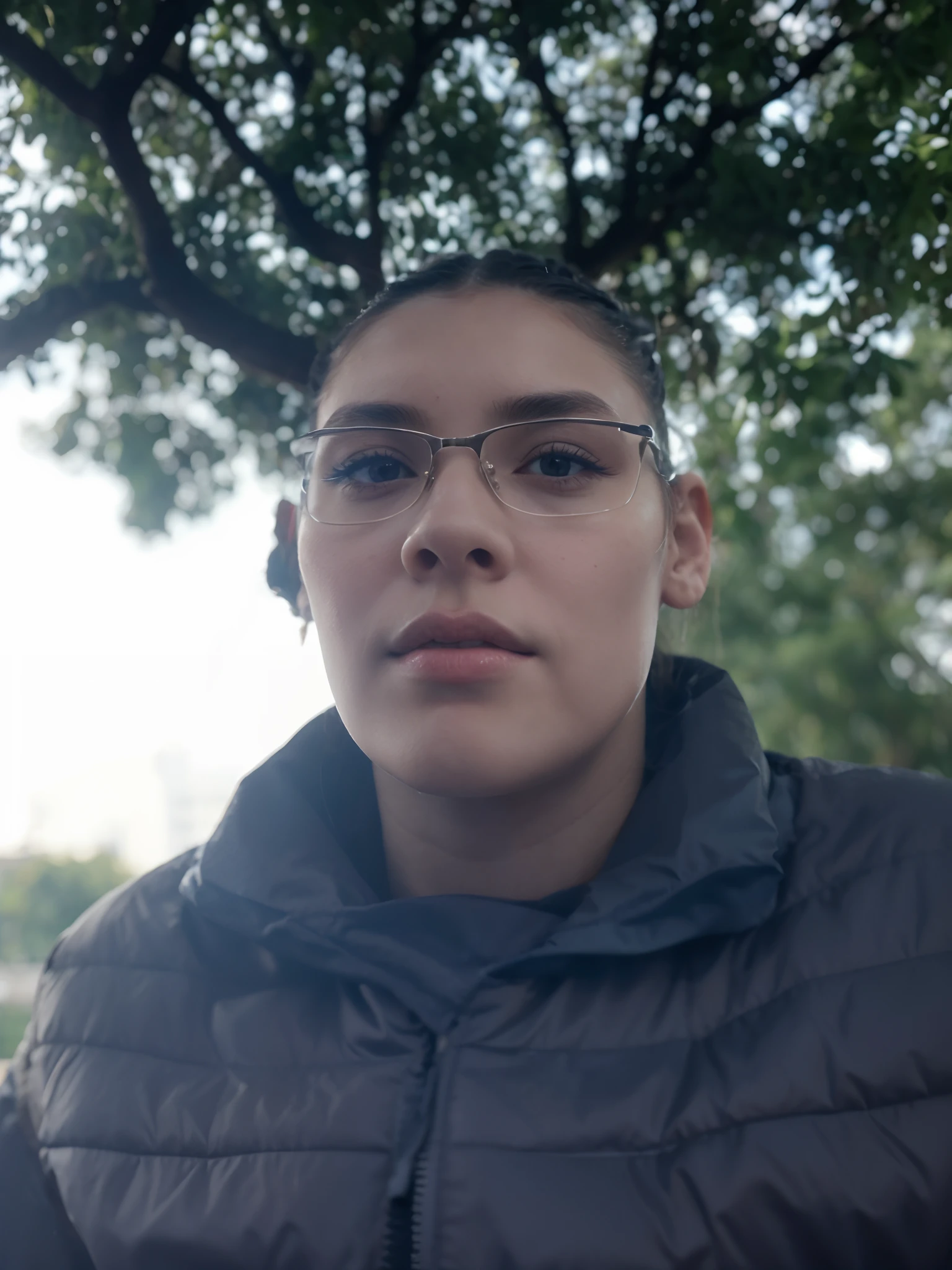 1girl,perna,a girl in the building,(((Building))), Braided bangs,braided ponytail,(sozinho:1.2),avental,coxas grossas,calcinha de gravata lateral, Cabelos Felpudos, 16 anos,Olhando para o Viewer, sunlight,Hanfu,
