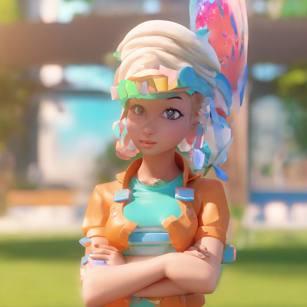 super bonito IP menina por pop mart, olhos brilhantes, querubim,Vestidinho branco, argila, Modelos, um brinquedo de caixa cega, Brilhante e delicado,fundo limpo, Bom brilho, 3D rendering of,best quality