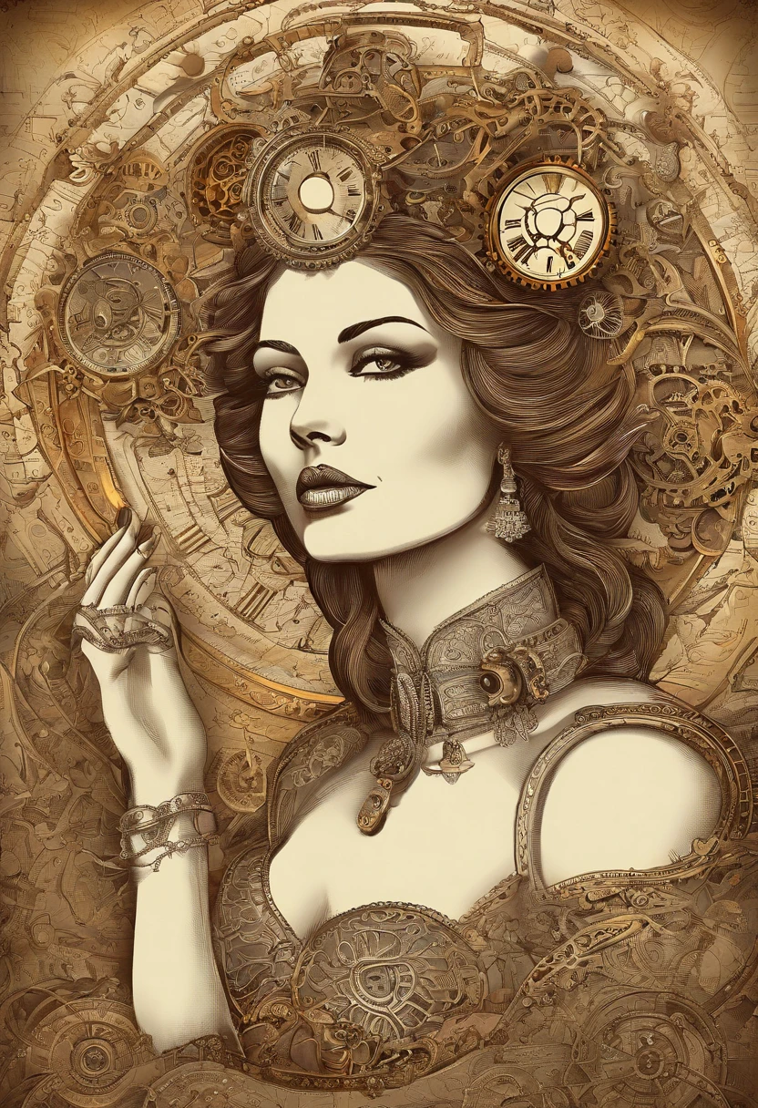 Criar arte digital no estilo Pop Art,Arte inspirada nesta frase "Life is not measured by the number of times we breathe, But through moments that take our breath away." pinceladas ousadas e expressivas, Beautiful woman, cores vibrantes, Elementos surreais, simbolismo, Obras de Liu Junyi