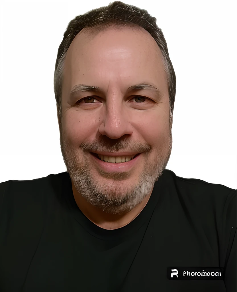 homem sorridente com uma camisa preta e uma camisa preta em, foto headshot, foto de perfil headshot, Scott Wozniak, retrato headshot, lead designer greg rutkowski, na frente de um fundo preto, Greg Rutkowski altamente detalhado, Scott o WOZ, Greg Kutkowski, Greg Rutkovsky, taken in the early 2020s, imagem do avatar