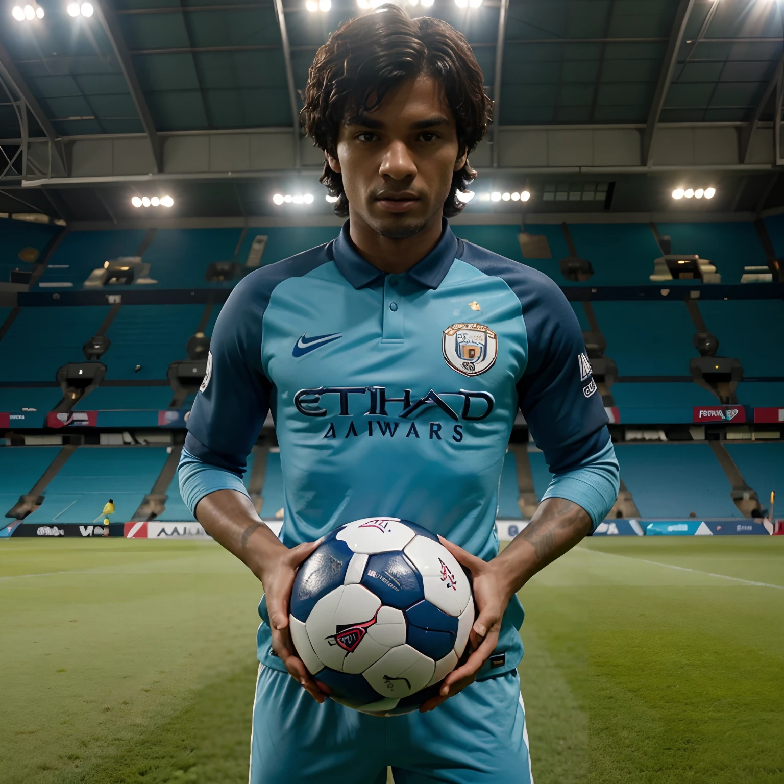 Halland jogador de futebol do Manchester city em formato de playmobil