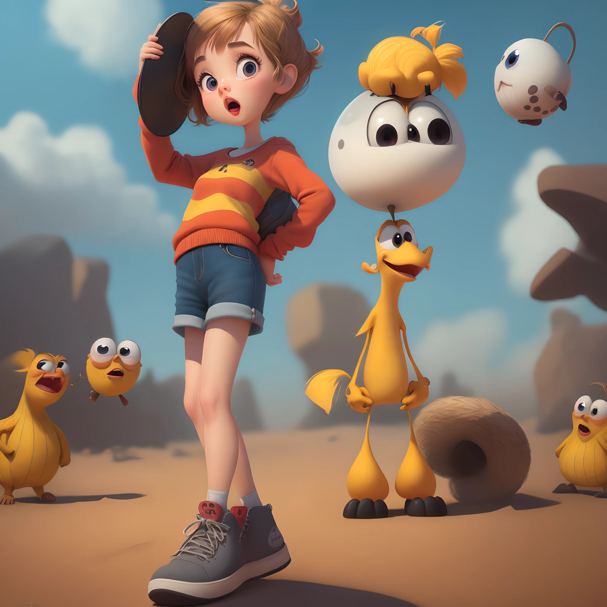 Pixar style