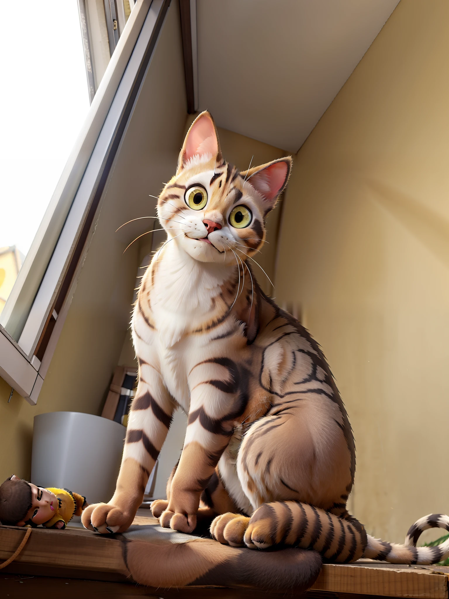 Obra-prima, de melhor qualidade, 8k, gato
