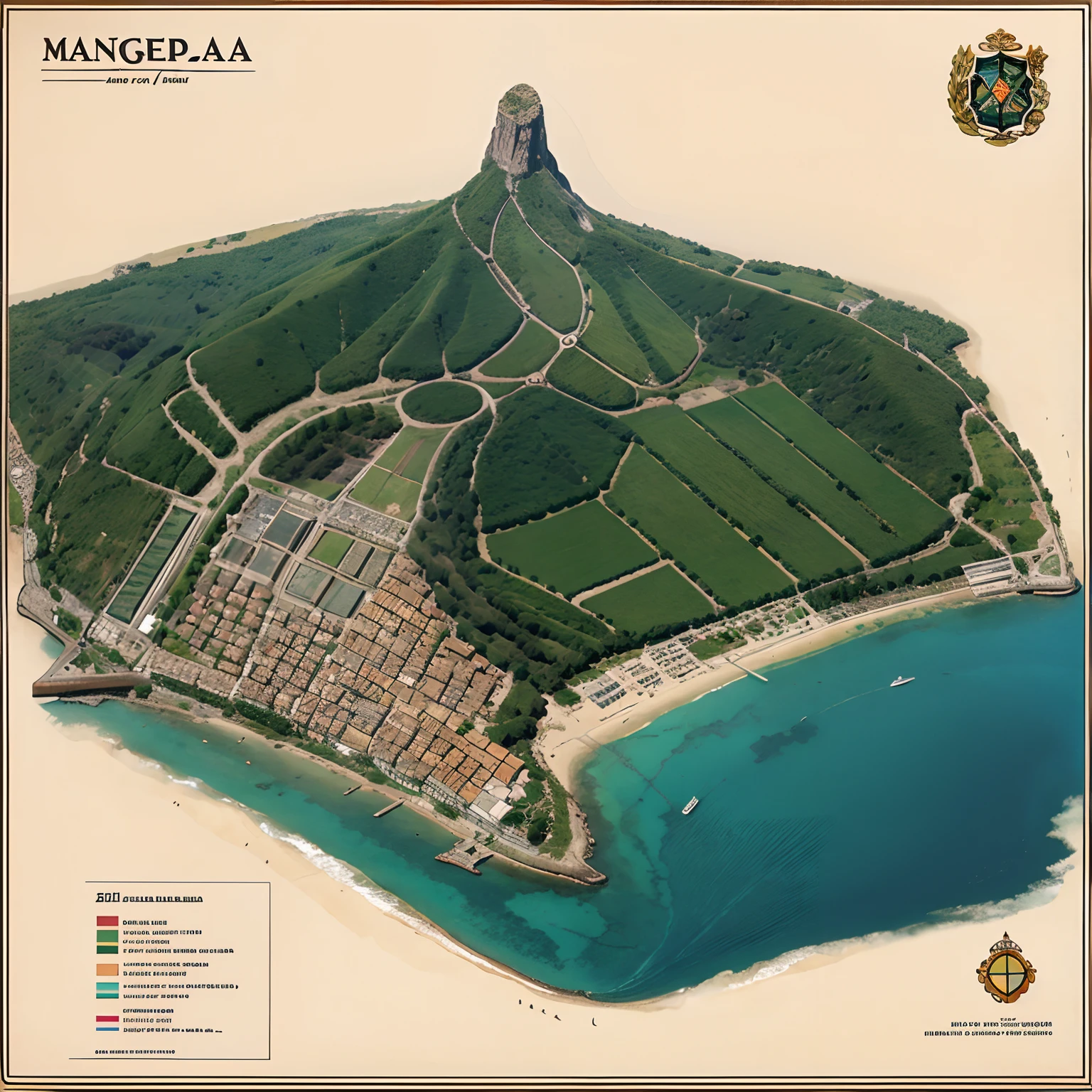 mapa pangeia