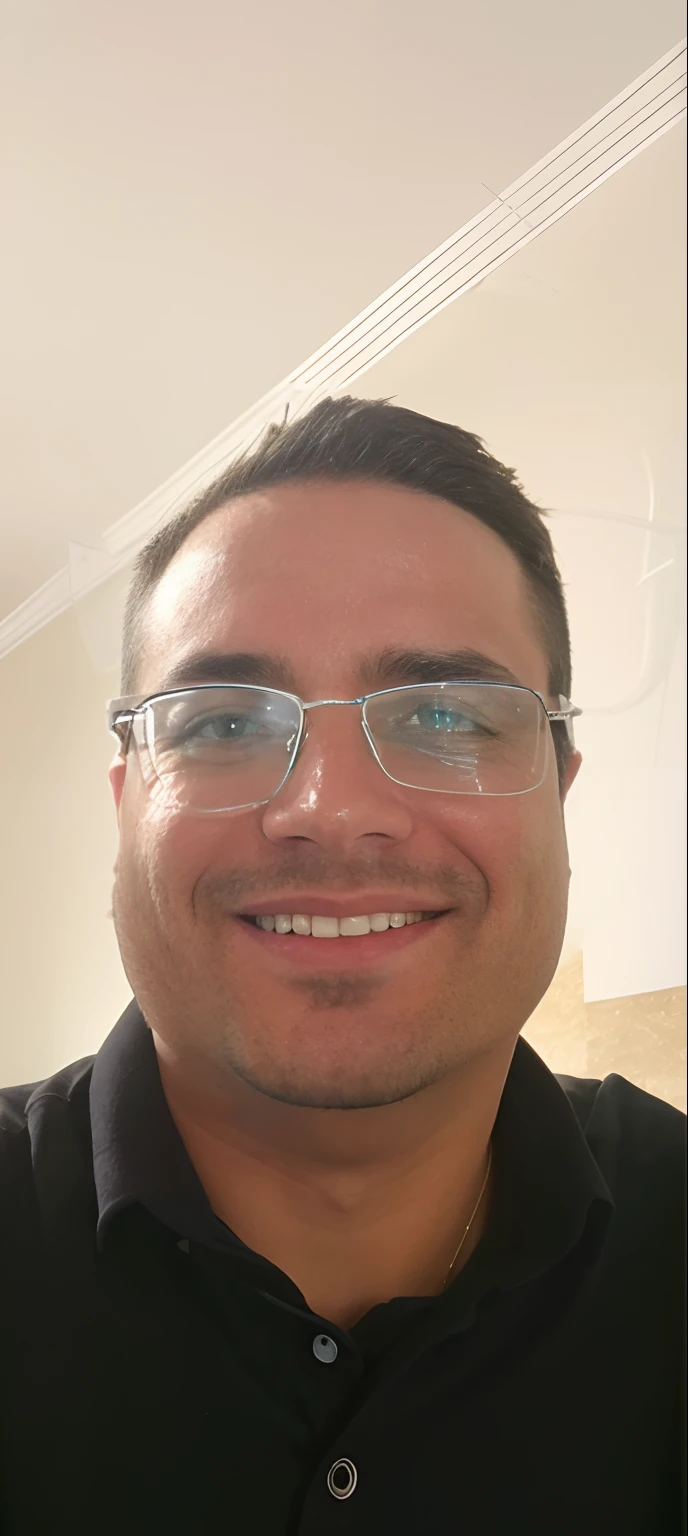 Man with glasses and shirtless while posing for a photo, caio santos, imagem frontal, blue symmetric eyes 24yo, ligeiro restolho, icaro carvalho, man with glasses, 2 8 anos, With eye Glasses, wearing black frame glasses, with nerdy glasses and goatee, inspired by Antônio Parreiras