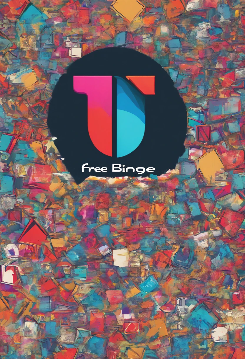 Make a logo of a streaming platform ((Free Binge)) , Masterpiece, similar logo like Netflix