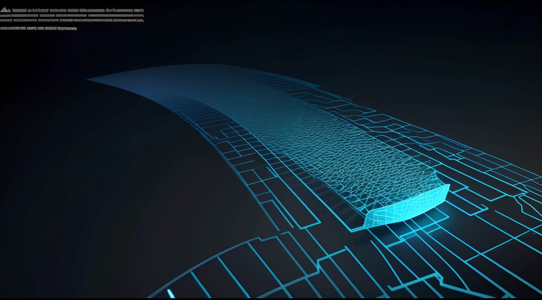 Engaging 3D visualization featuring stunning graphs、glinting