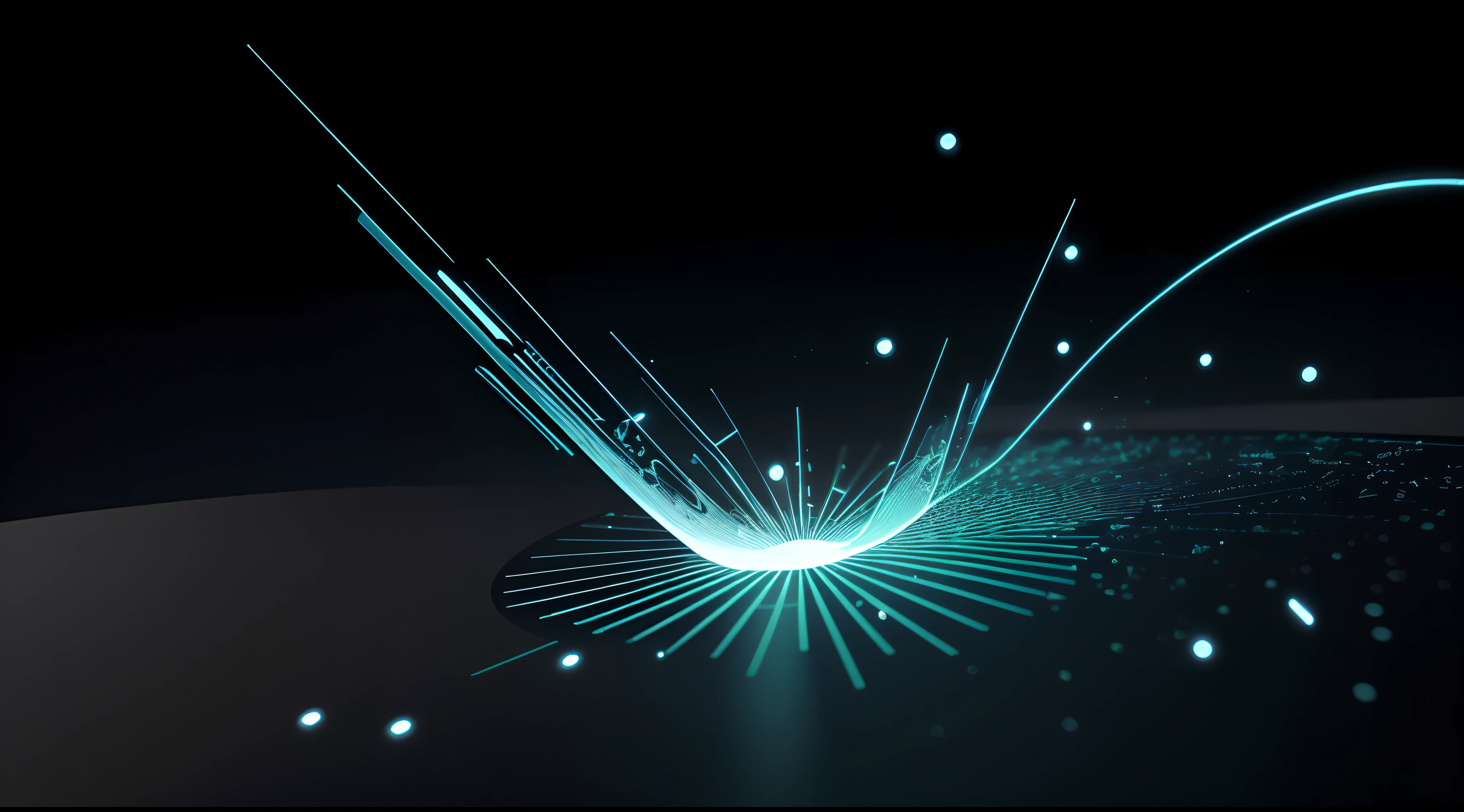 Engaging 3D visualization featuring stunning graphs、glinting