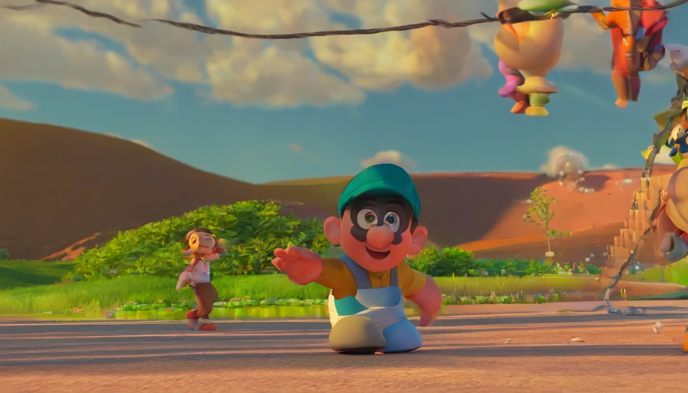 https://www.bing.com/images/blob?bcid=Tqjri6LG8UYG4bLau8G72Jozmo6V.....3k redo this scene still in Disney's 3d style, but put the boy Uncovered and cowering in the cold
