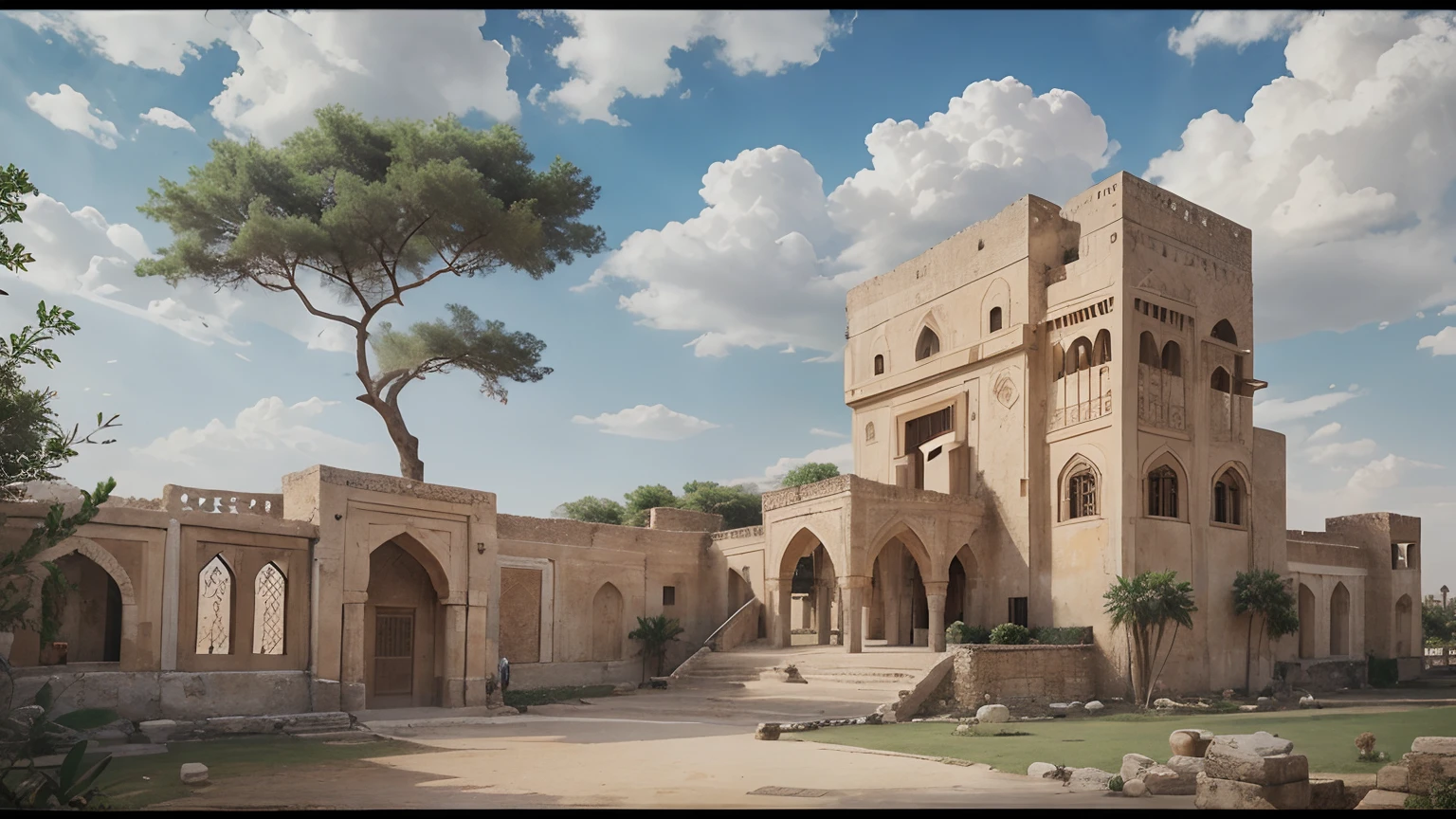 ancient arabic palace