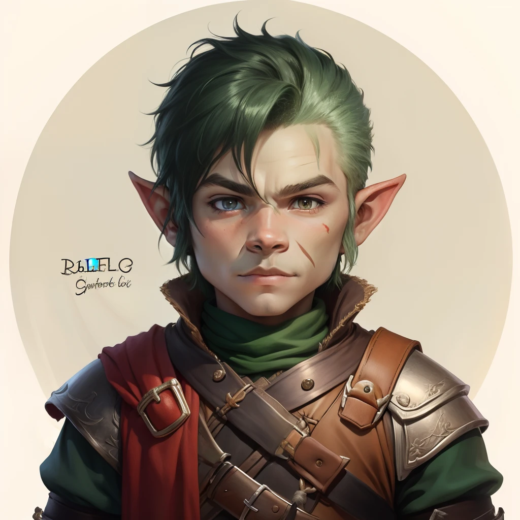 DND half orc male 