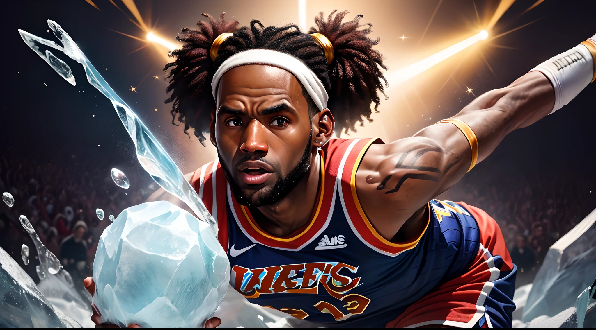 Lebron james as ice spice