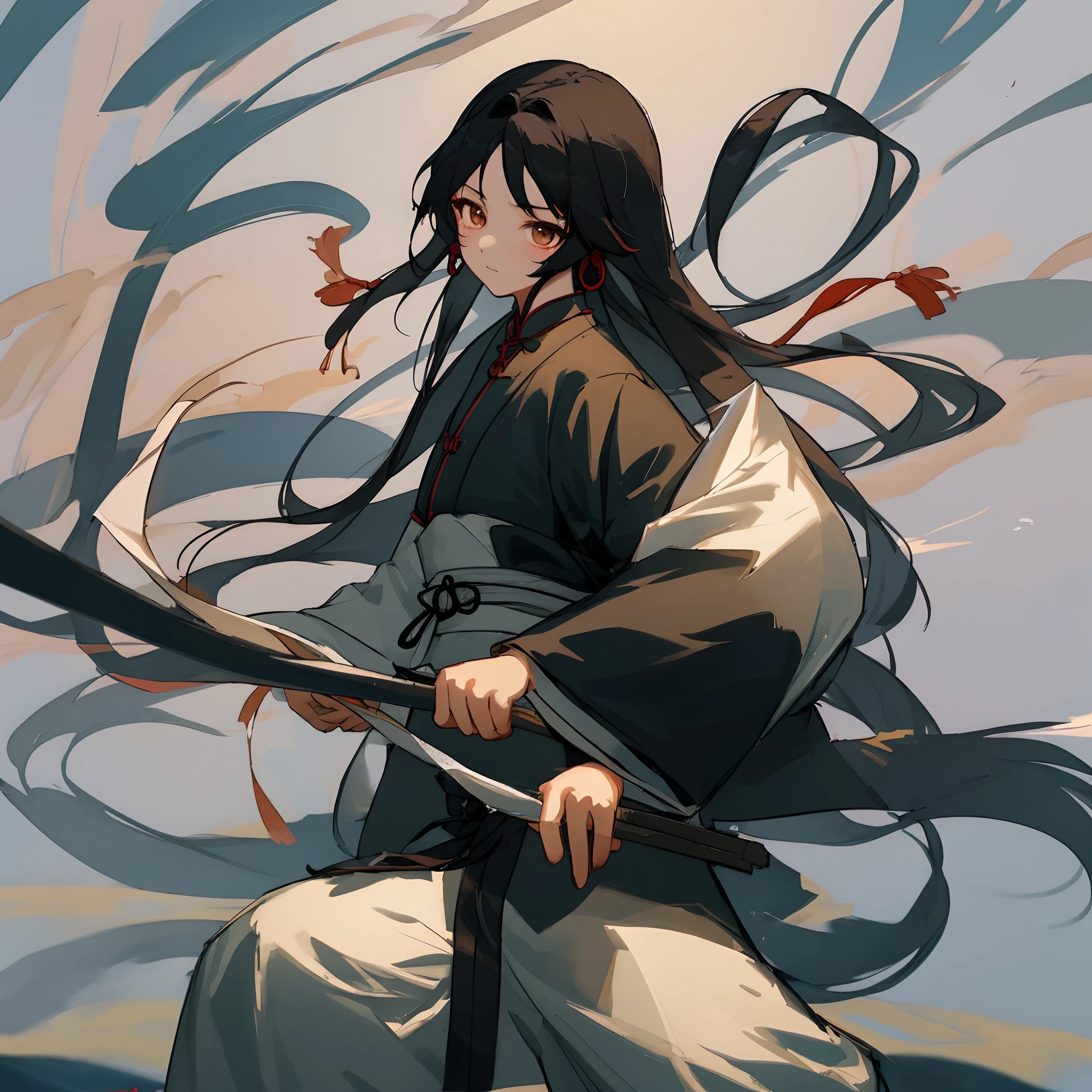 Wei Meilan(Wei Meilan)
Chinese beautiful girl。Proficient in kung fu and Chinese martial arts。
He has long black hair and three white eyes.。With a quiet and taciturn personality、Somewhat shadowy impression