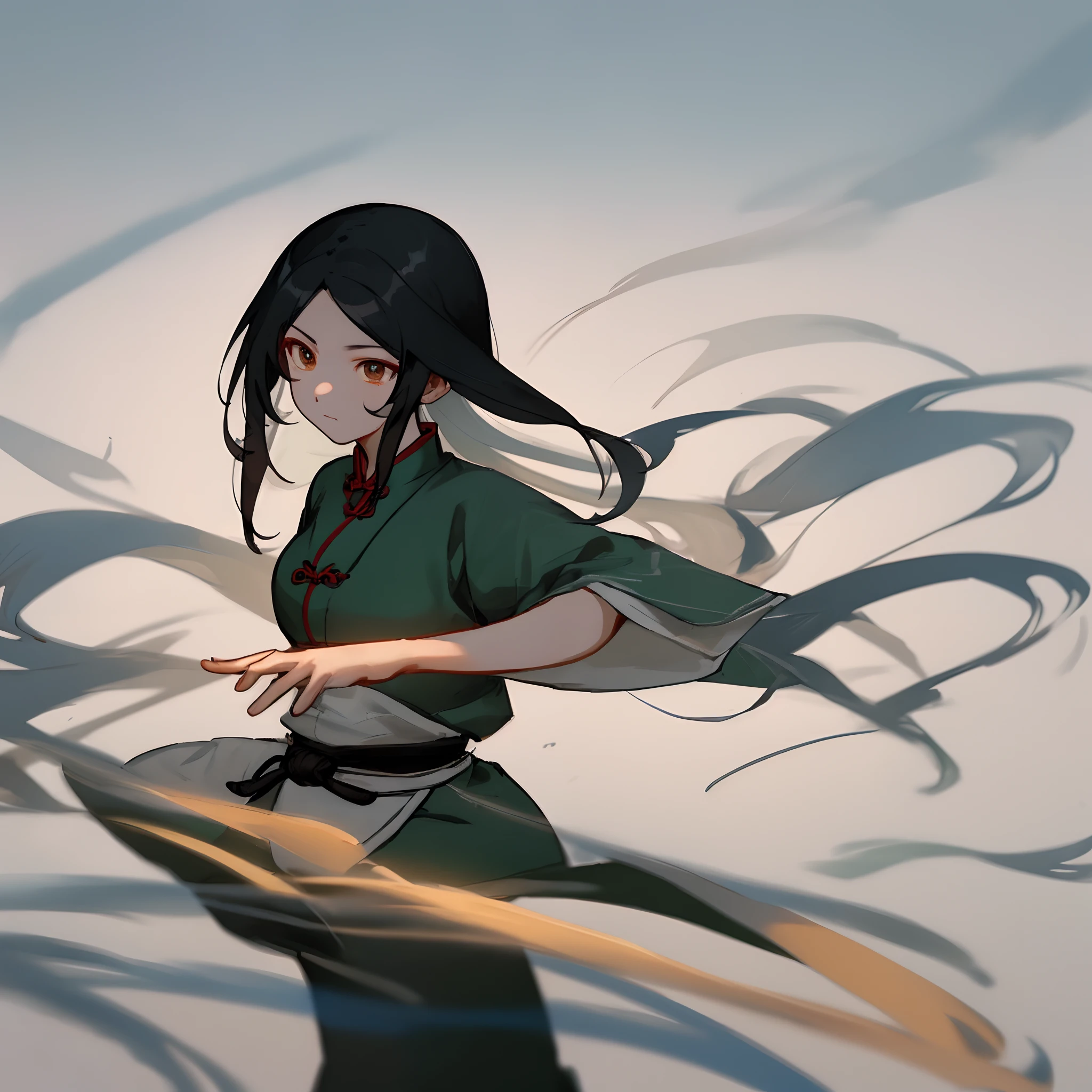 Wei Meilan(Wei Meilan)
Chinese beautiful girl。Proficient in kung fu and Chinese martial arts。
He has long black hair and three white eyes.。With a quiet and taciturn personality、Somewhat shadowy impression