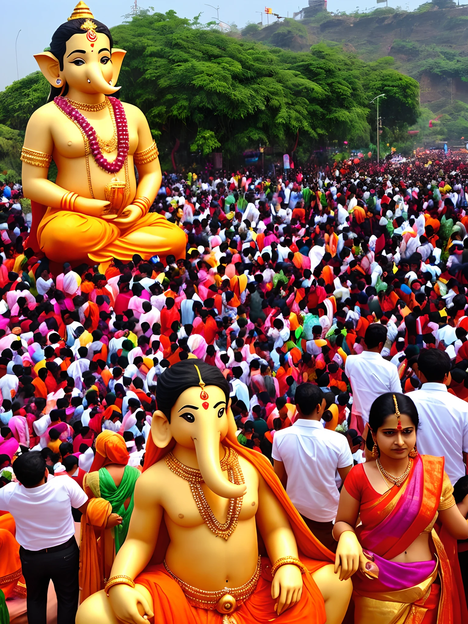 Pune City in ganpati festival