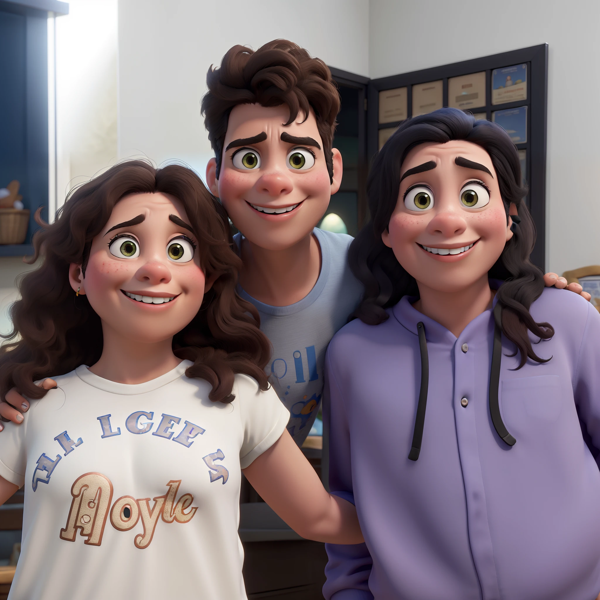 Obra-prima ao estilo Disney/Pixar in high quality and high resolution.