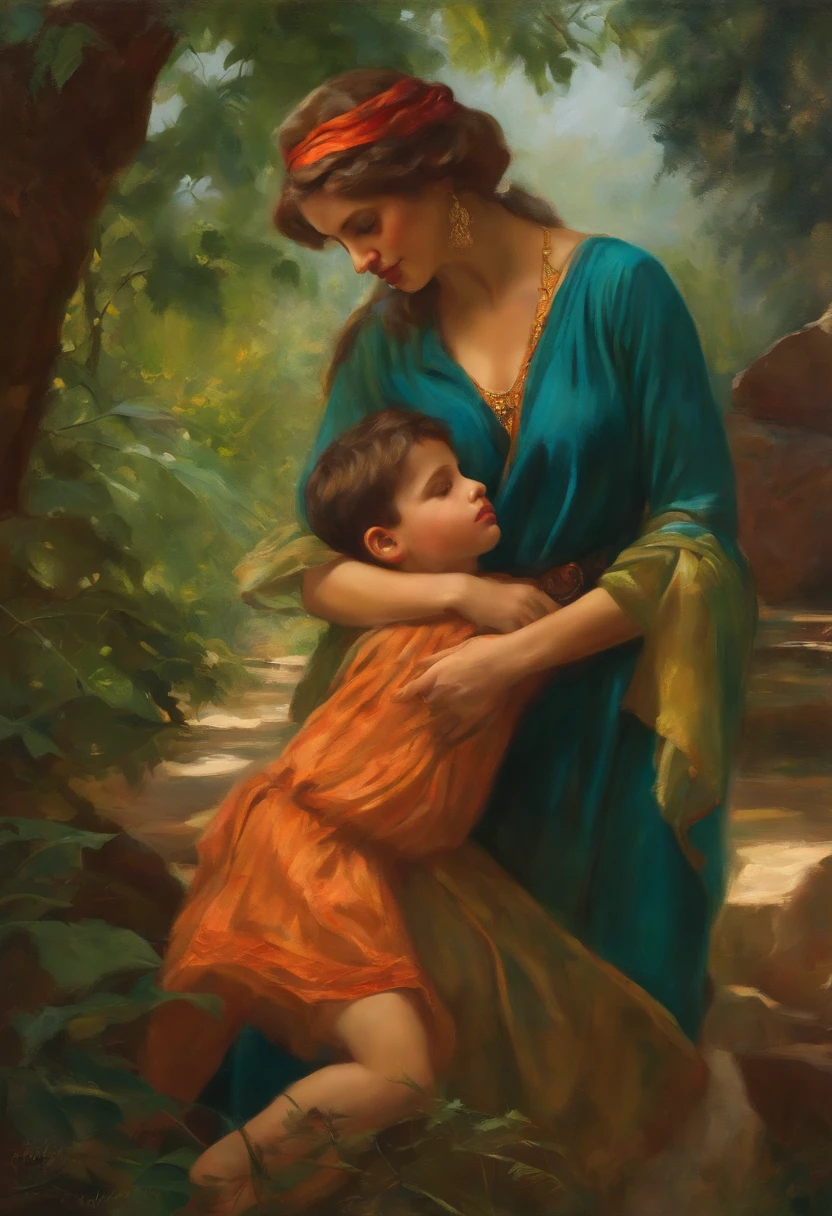 sexual interaction with her male Child