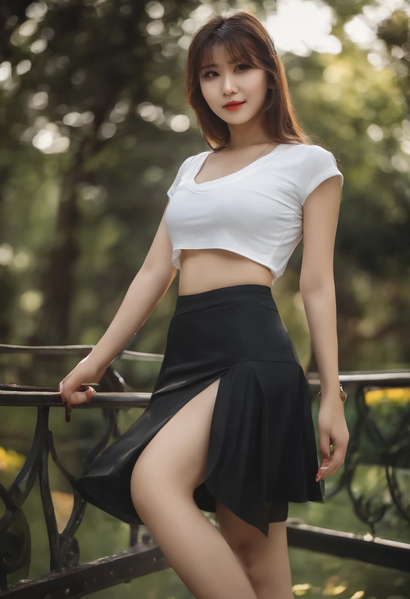 Girls JK short skirt in wet t-shirt and miniskirt,full bodyesbian,Slim figure,Gilet blanc,Oversized bust,slender girl,18 years old girls,ChineseGirl,The T-shirt was torn,Expose the upper part of the chest