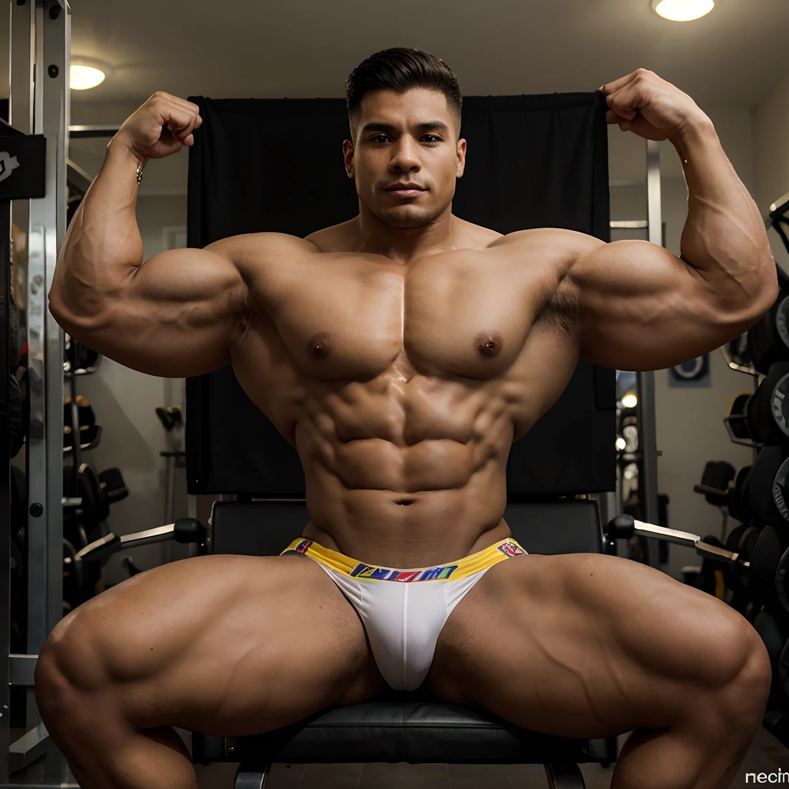 Colombian bodybuilder Stereotype, realist