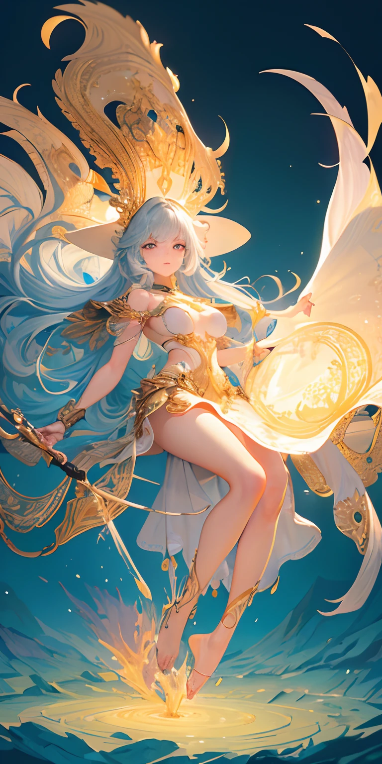 (masterpiece:1.6, best quality), (finely detailed beautiful eyes: 1.2), (extremely detailed CG unity 8k wallpaper, masterpiece, ultra-detailed, best shadow), (detailed background), (beautiful detailed face, beautiful detailed eyes), High contrast, (best illumination, an extremely delicate and beautiful),1girl,((colourful paint splashes on transparent background, dulux,)), ((caustic)), dynamic angle,beautiful detailed glow,full body, cowboy shot,