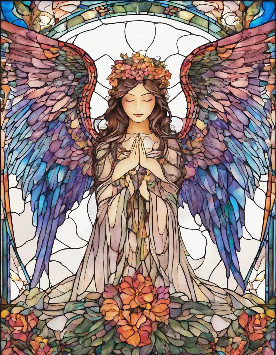 Big Angel Wings, Innocence、Stained glass style