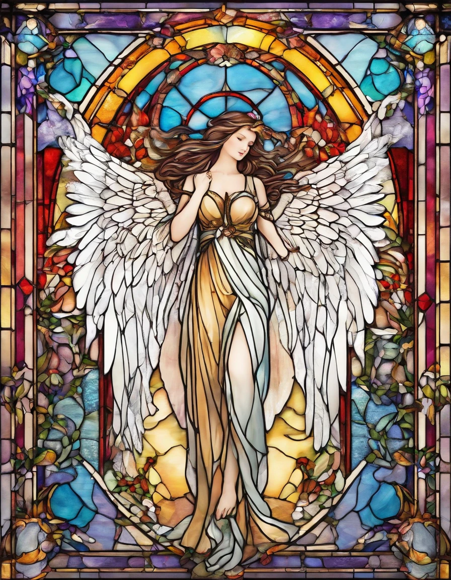 Big Angel Wings, Innocence、Stained glass style