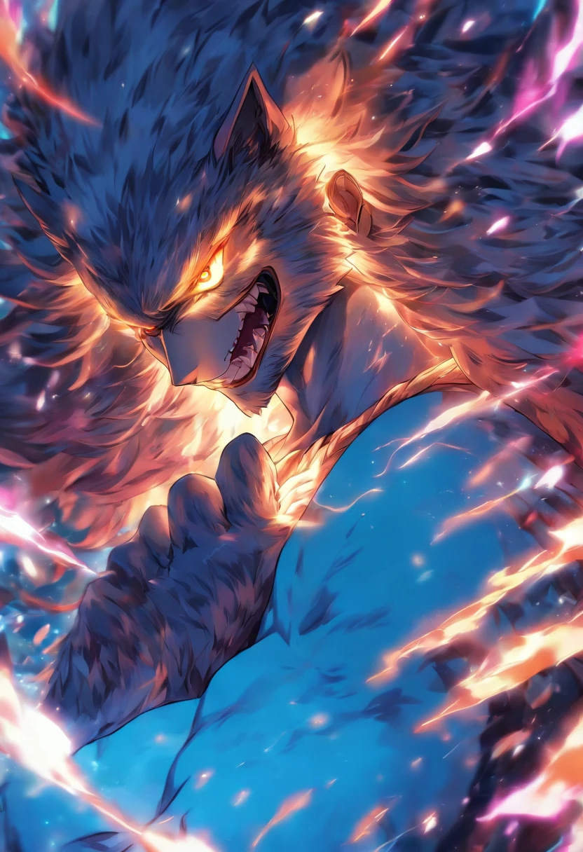(Masterpiece, Best quality,:1.2), 1boys,wolf1.3, (Solo:1.3), Upper body, White shirt, Short sleeves, , (Waifu, Realistic, Real life, Exceptional, Best-aesthetic, New, newest, Best quality, Masterpiece:1.2), soft_lighting, soft_skin_Ton, male people_Hair, (White background, Simple background,:1.2),